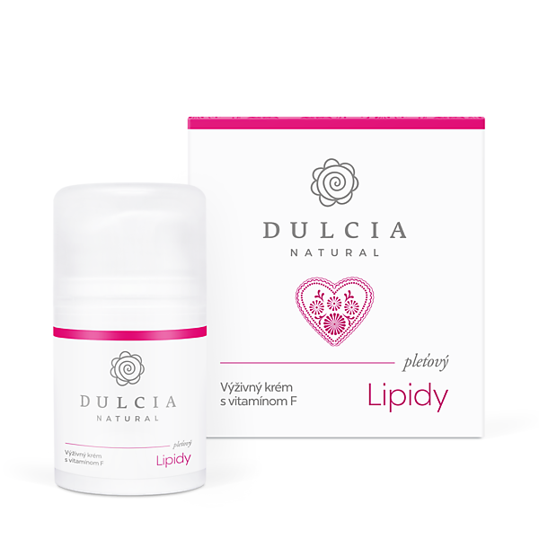Výživný pleťový krém s lipidy a vitaminem F