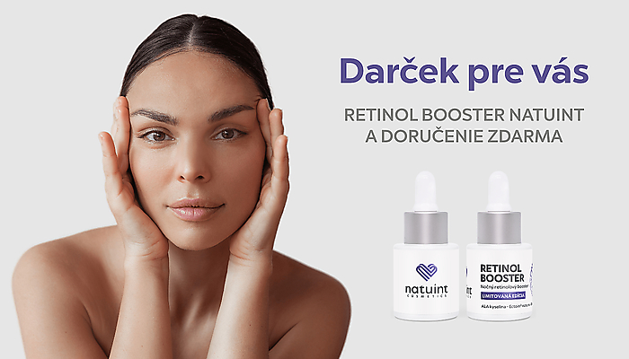 Darček pre vás - retinol booster Natuint a doručenie zdarma